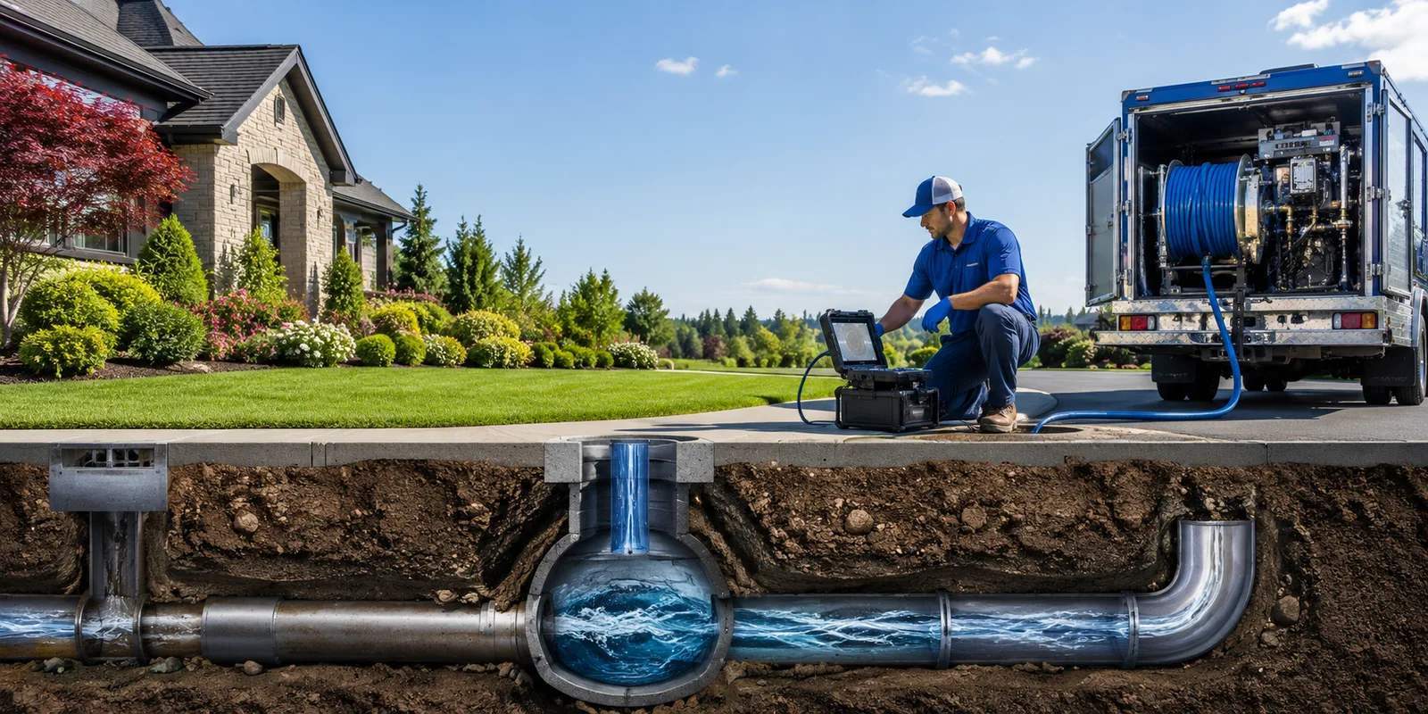 Drainage restoration information for Pocono Summit, PA